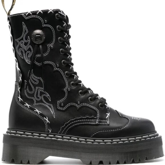 Dr. Martens Women's Jadon HI LIMITED EDITION x Gothic Americana - Picture 4 of 5